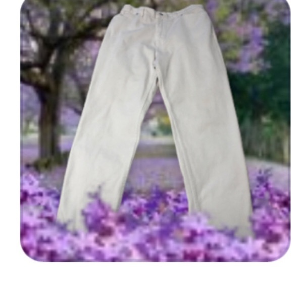 🌟Host Pick🌟Faded Glory Size 16 White Denim 100% Cotton Jeans - Picture 12 of 13